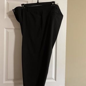 Black Size 24 Lane Bryant Capris